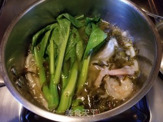 酸菜乌冬面的做法步骤：6