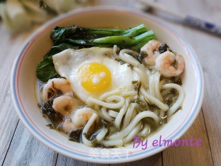 酸菜乌冬面的做法步骤：8