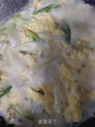 彭豆教你十分钟搞定不用油的鸡蛋爆贝丁（瑶柱）的做法步骤：7