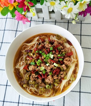 芸豆臊子面的做法步骤：8