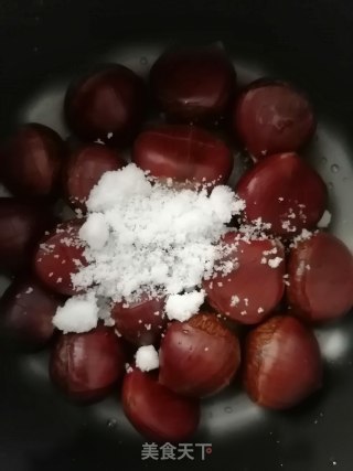 蜜板栗的做法步骤：3