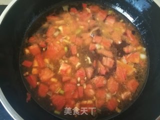 金针菇木耳豆腐蛋花汤的做法步骤：6