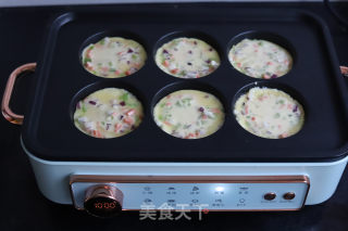 火腿鸡蛋饼的做法步骤：5