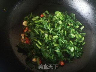 白萝卜缨炖南豆腐的做法步骤：7