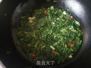 白萝卜缨炖南豆腐的做法步骤：8