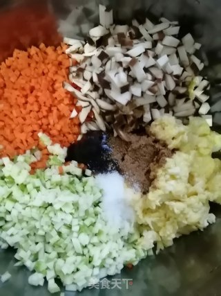 蒸饺的做法步骤：2