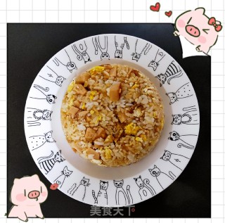 蛋炒饭的做法步骤：7