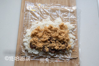 肉松油条饭卷的做法步骤：5