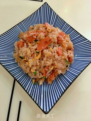 泡菜炒饭的做法步骤：11