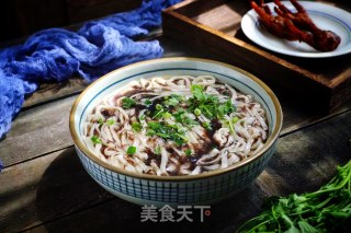 紫菜素汤面的做法步骤：12