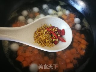 桂花红薯汤圆的做法步骤：6