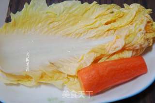 香菇炒白菜片的做法步骤：2