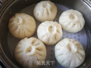 萝卜缨香菇粉条包的做法步骤：32