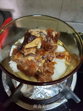 萝卜烧牛腩的做法步骤：3