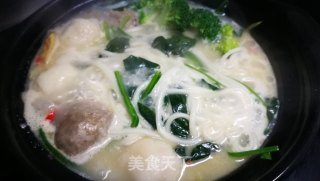 暖身砂锅面的做法步骤：7