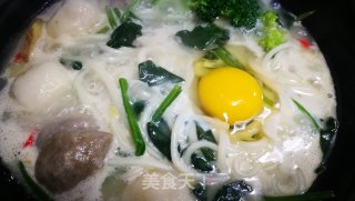 暖身砂锅面的做法步骤：8