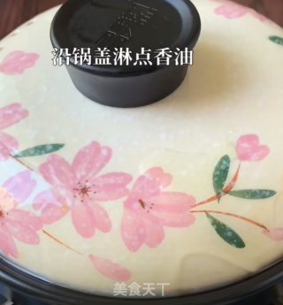 腊肠煲仔饭的做法步骤：5