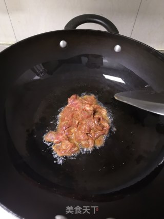洋葱炒牛肉的做法步骤：6