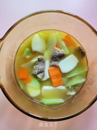 佛手瓜年糕汤的做法步骤：9