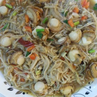 扇贝金针菇的做法步骤：9