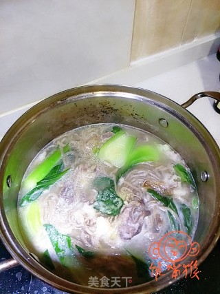 羊肉杂面汤的做法步骤：7