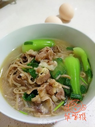 羊肉杂面汤的做法步骤：9