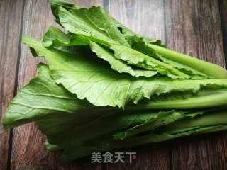 浇汁小白菜木耳的做法步骤：1