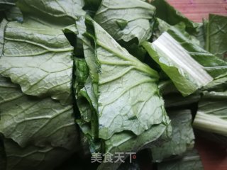 浇汁小白菜木耳的做法步骤：2