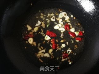 浇汁小白菜木耳的做法步骤：9