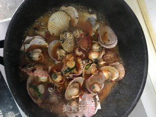 豆豉炒扇贝的做法步骤：6