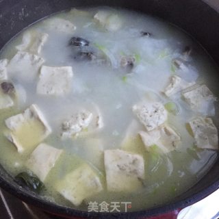 萝卜豆腐鲫鱼汤的做法步骤：8