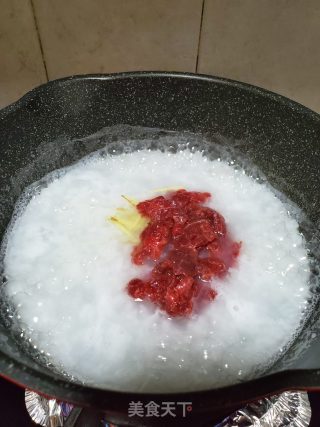 生滚牛肉粥的做法步骤：4