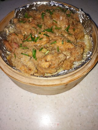 粉蒸鸡胸肉的做法步骤：6