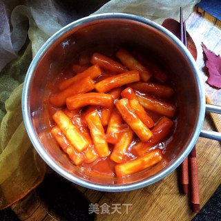 美味炒年糕的做法步骤：7