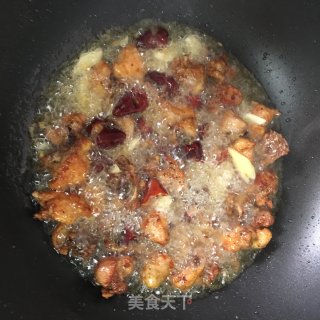 辣子鸡的做法步骤：8