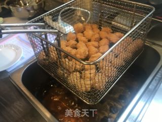 小吃︱炸鸡米花的做法步骤：3