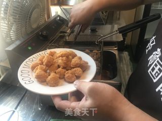 小吃︱炸鸡米花的做法步骤：4