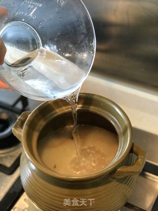 潮州砂锅海鲜粥的做法步骤：15
