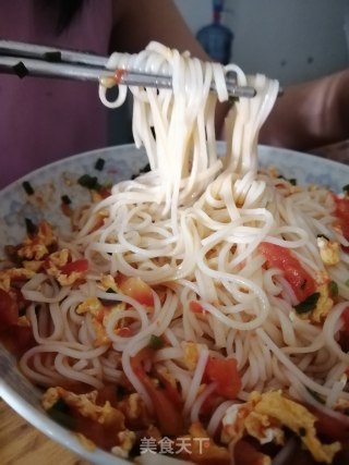 西红柿鸡蛋拌米线面条的做法步骤：10
