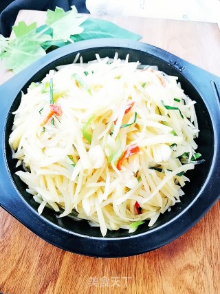 酸辣土豆丝的做法步骤：11