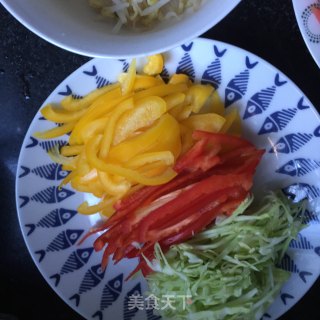 韩式辣酱拌饭的做法步骤：2