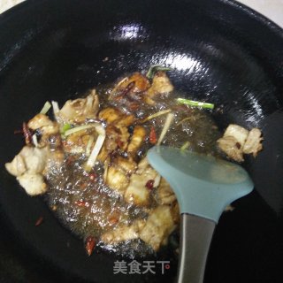 五花肉炖白菜冻豆腐的做法步骤：9