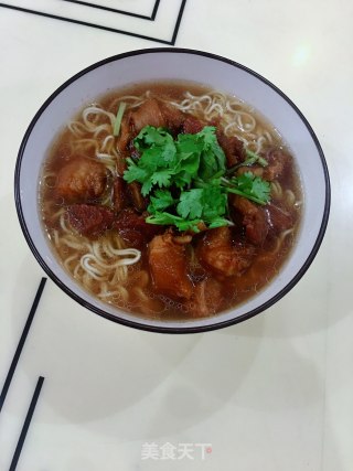 牛腩汤面的做法步骤：13