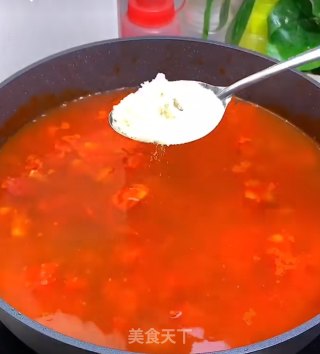 番茄鲈鱼的做法步骤：5
