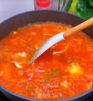 番茄鲈鱼的做法步骤：6