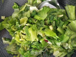 蚝油生菜的做法步骤：4