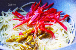 泡椒土豆丝的做法步骤：6
