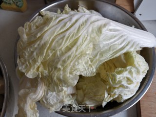 白菜五花肉炖冻豆腐的做法步骤：3