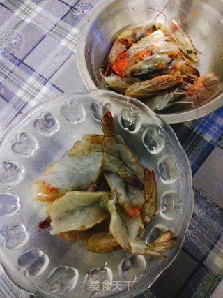 冬瓜鲜虾煲的做法步骤：1