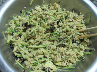 西葫芦豆腐素馅饺子的做法步骤：14